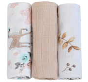 Pieluszki pieluchy tetrowe 3 sztuki (zestaw D)