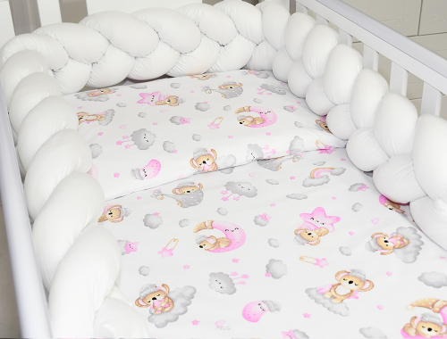 3 el.Pościel do łóżeczka 120x90 