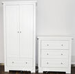 Zestaw mebli CARMEN 3 (popiel) : łóżeczko z szufladą + komoda z przewijakiem +szafa - 15