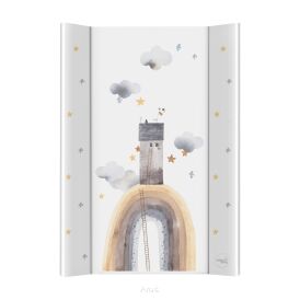 CEBABABY przewijak twardy krótki (50x70) Basic Rainbow Home