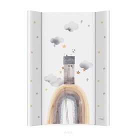 CEBABABY przewijak twardy krótki (50x70) Basic Rainbow Home