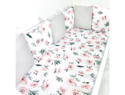 8 el.Pościel do łóżeczka 120x90 "MODUŁOWA" (calineczka +popiel)