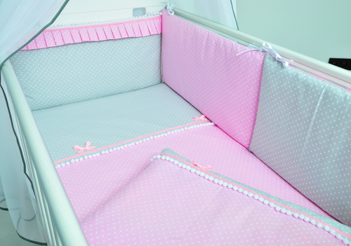 7 el.Pościel do łóżeczka 120x90 