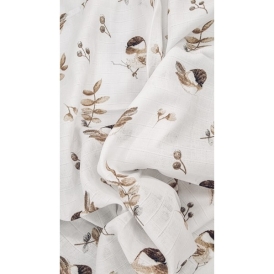 Pieluszka pielucha muślinowa (wróbelki)