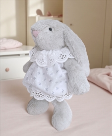 Przytulanka pluszowy zajączek MIMI księżycowy +plumetti bluebonne