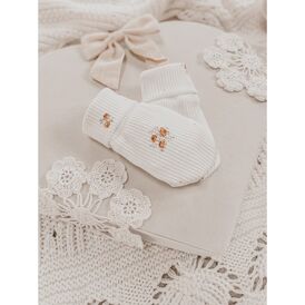 Niedrapki rękawiczki niemowlęce (eternal roses)