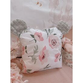 Poduszka przytulanka MIŚ (popiel minky +calineczka)