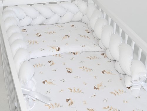 3 el.Pościel do łóżeczka 120x90 