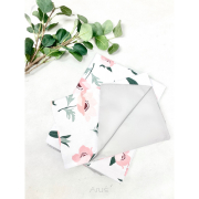 2 el.Pościel do łóżeczka 120x90 "MODUŁOWA" calineczka + popiel