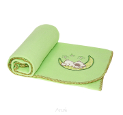 Koc kocyk polarowy 105x80 (zielony ksieżyc)