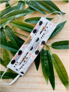 Maseczka maska ochronna bawełniana wielokrotnego użytku (1szt) baranki