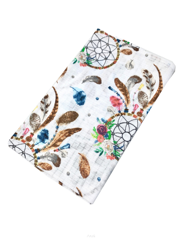 Pielucha pieluszka tetrowa kolorowa 70*80 (duze łapacze)