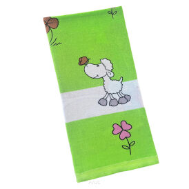 Pielucha pieluszka pieluszki flanelowe (turkusowe baranki małe)