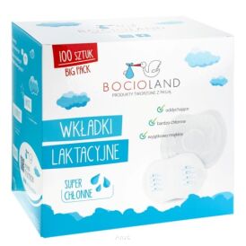 Bocioland Wkładki Laktacyjne Superabsorbent 100 sztuk