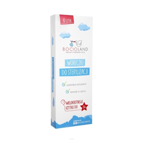 BOCIOLAND Woreczki do sterylizacji 10 szt.