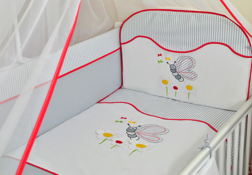 7 el.Pościel do łóżeczka 120x90 