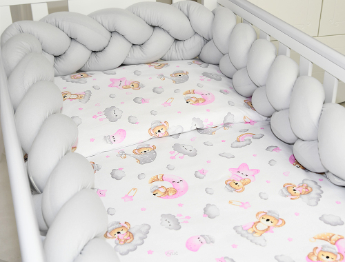 3 el.Pościel do łóżeczka 120x90 