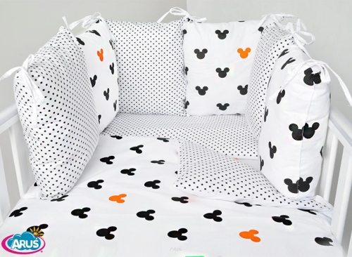 2 el.Pościel do łóżeczka 120x90 