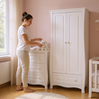 Meble do pokoju dziecięcego, zestaw mebli KATE 2 : komoda + szafa - 8