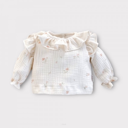 Koszula muślinowa z falbanką (tinkerbell)