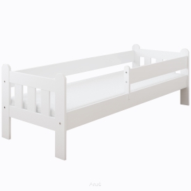 Łóżko dziecięce z barierką 160X80 LEO biały