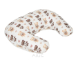 Poduszka do karmienia rogal fasolka (beżowy miś z kokardką) - 2