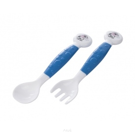 Canpol sztućce elastyczne dla dzieci -krówka (56/580)