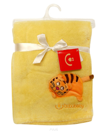 Bobas koc z mikrofibry KCSN-15 (zolty tygrys)