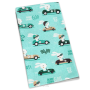 Pielucha pieluszka pieluszki flanelowe (samochodziki mietowe)