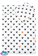 4 pościel do przedszkola 80*220 +gratis (myszki czarno pomaranczowe)