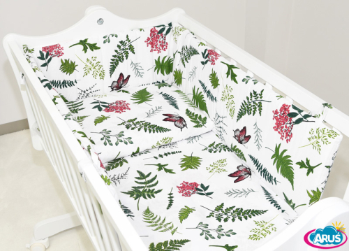 Ochraniacz do kołyski 180x20 (jarzębina)