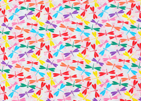 Tkanina bawełniana Materiał Bawełna 100% 0,50m (ważki)