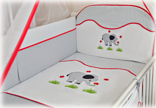 2 el.Pościel do łóżeczka 120x90 