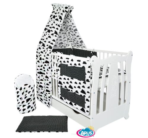 4 el.Pościel do łóżeczka 120x90 