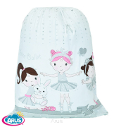 Worek na pościel do przedszkola (popielate lalki)