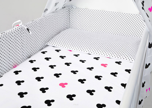 2 el.Pościel do łóżeczka 120x90 