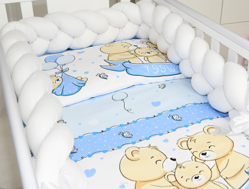 3 el.Pościel do łóżeczka 120x90 