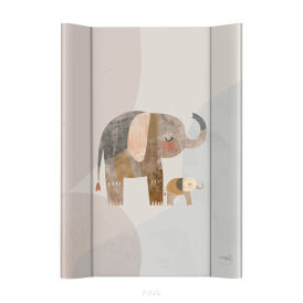 Przewijak twardy krótki (50x70) Basic Elephant Family