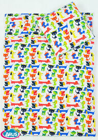 5 pościel do przedszkola 80*220 PROMO (kolorowe zoo)