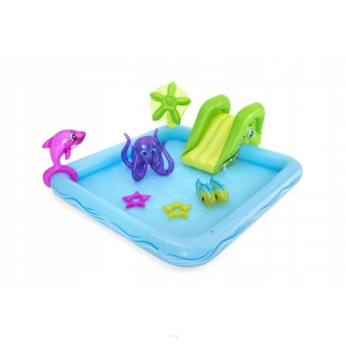 BESTWAY Basen dmuchany prostokątny plac zabaw 2.39x2.06x86cm