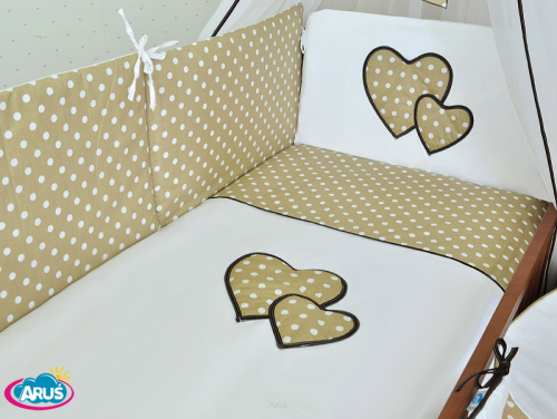 4 el.Pościel z aplikacją 120x90 