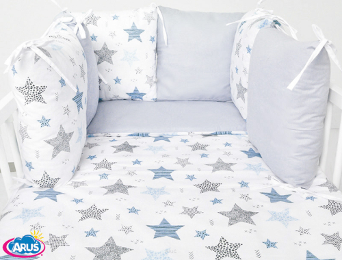 2 el.Pościel do łóżeczka 120x90 