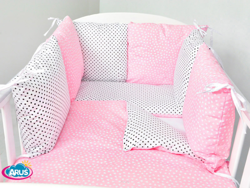 2 el.Pościel do łóżeczka 120x90 