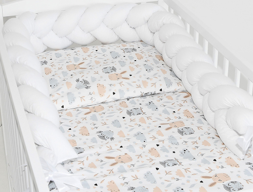 3 el.Pościel do łóżeczka 120x90 