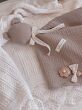 Muślinowa przytulanka Teddy Caramel + OPCJA haftu imienia - 3
