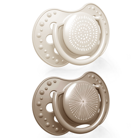  Smoczek silikonowy dynamiczny LOVI 3-6 m 2 szt. Harmony Girl 22/906girl