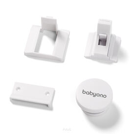  Babyono Zabezpieczenia do mebli. Blokada magnetyczna 4szt 946