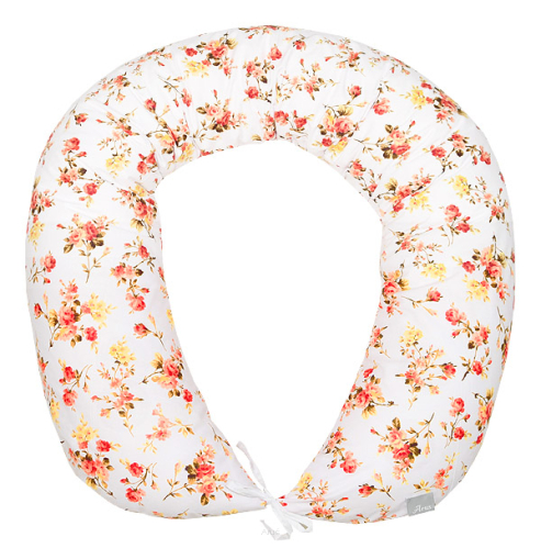 Poduszka do spania dla kobiet w ciąży do karmienia duża (dzika róża)