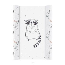 Przewijak usztywniony 50*70 na łóżeczko i komodę (raccoon)