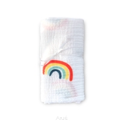 Otulacz pieluszka muślinowa Double Gauze 1szt  (Tęcza)